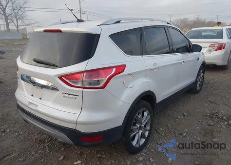 2014 Ford Escape Titanium z USA, uszkodzony, nr VIN 1FMCU0JX8EUD79516